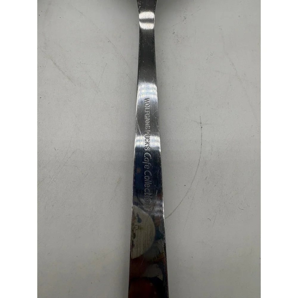 Wolfgang Puck Stainless Steel Utensil Lot 3 Pc Slotted Spatula Turner Spoons Set